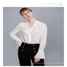 The new spring 2019 French grace float lead the silk shirt